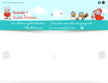 Tablet Screenshot of grandirquellehistoire.com